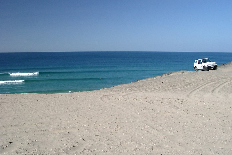 Parkplatz am Meer