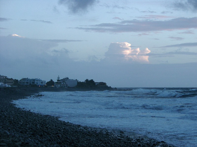 La Puntilla am Abend