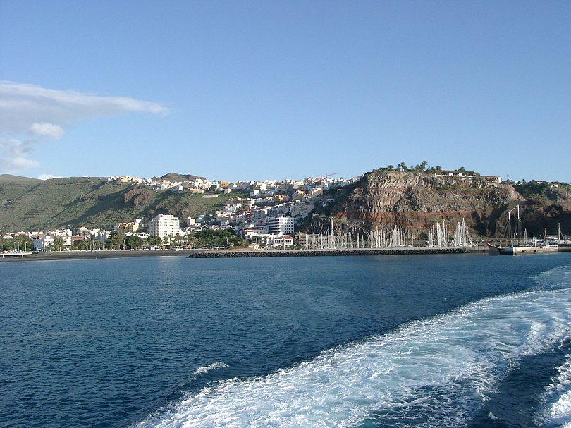 San Sebastian von der F�hre aus