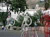 Kinderspielplatz mit Figuren von C�sar Manrique
