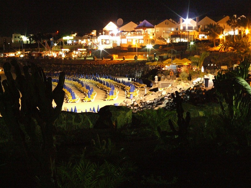 Strand nachts