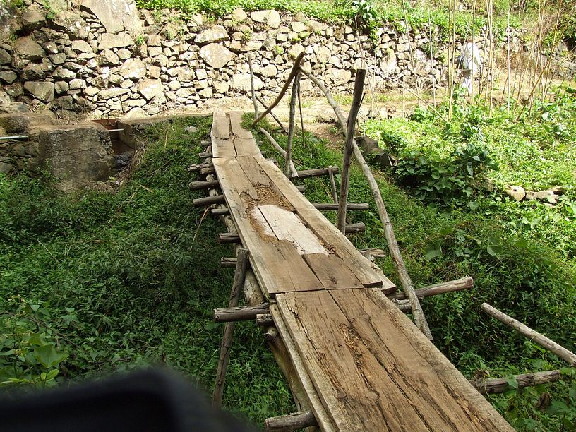 Holzbr�cke