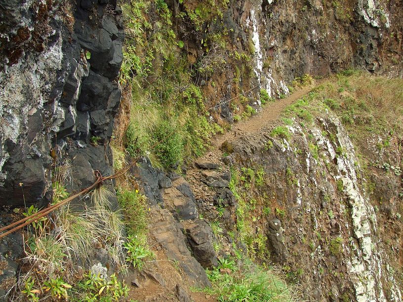 Weg an der Steilk�ste