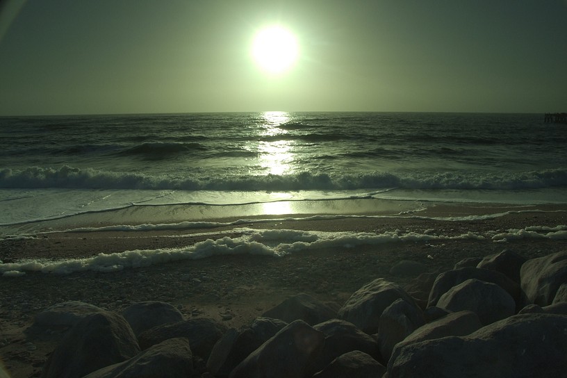 Sonnenuntergang am Atlantik
