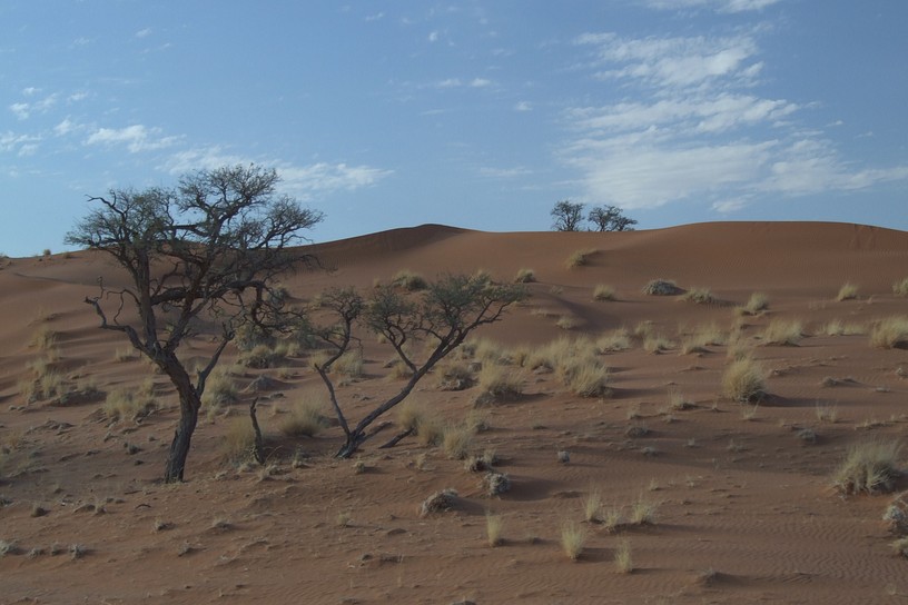 roter Sand am Abend
