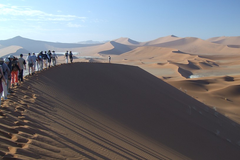 D�nenwanderung im Sossusvlei