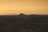 Landschaft im Abendrot