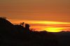 Felsen im Abendrot