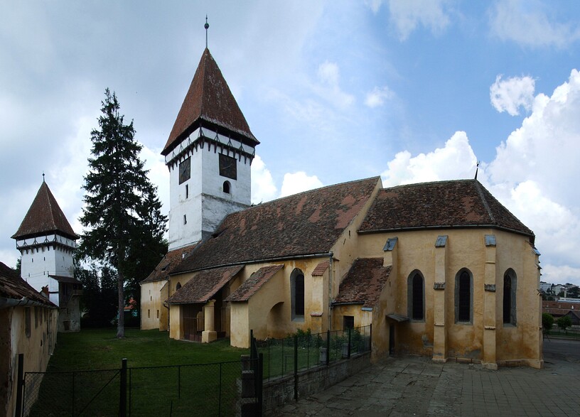 Kirchenburg in Agnetheln