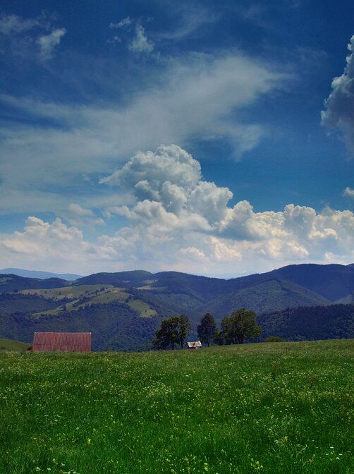 Karpatenlandschaft