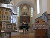 in der Kirche von Heltau