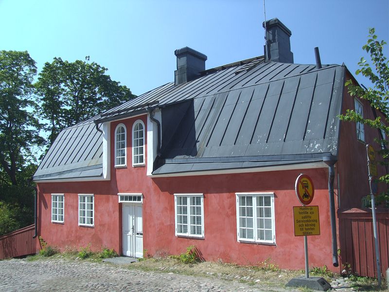 In Porvoo an der Kirche