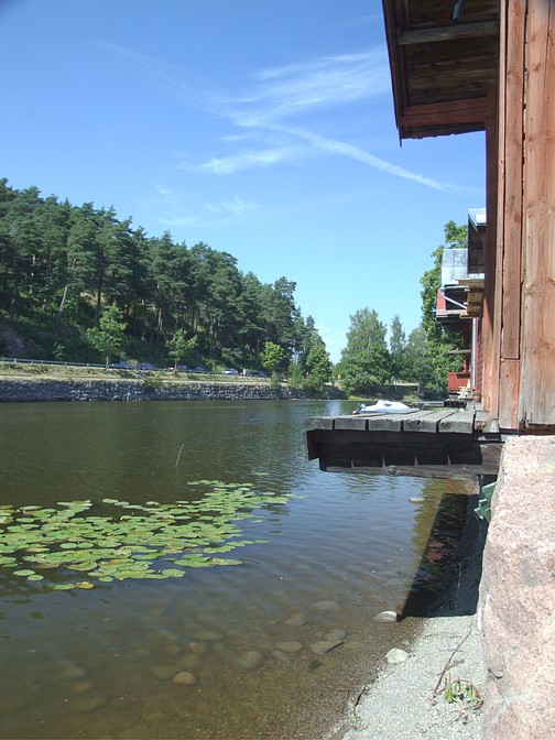 In Porvoo am Wasser