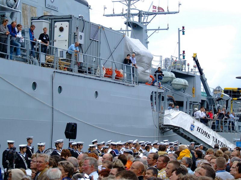 Verabschiedung Forschungsschiff