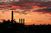 Abendhimmel über Berlin