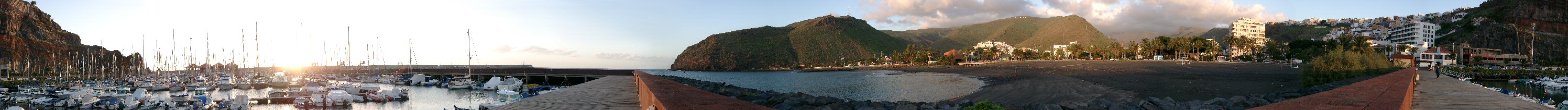Hafen San Sebastian 360�, Gomera