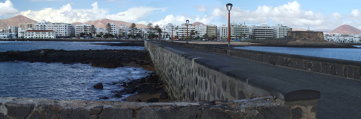 Arrecife vom Castillo aus