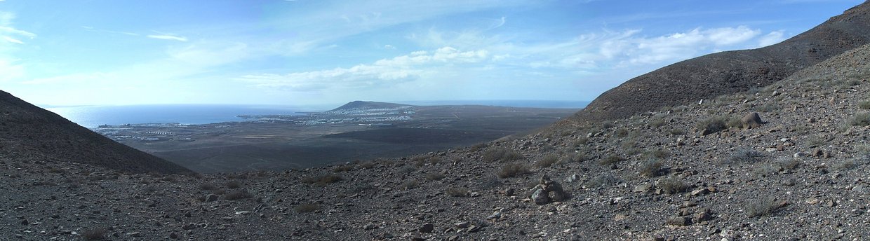 Playa Blanca von ferne