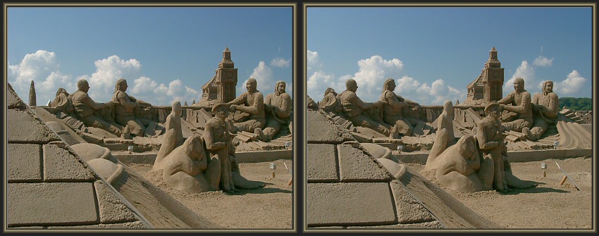 Sandworld Tauziehen