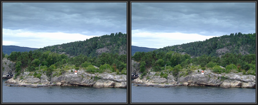 Felsen am Oslofjord