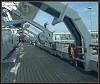 Deck mit Gangway