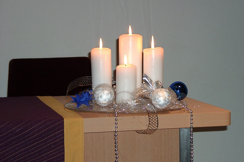 Adventsgesteck