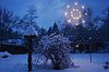Garten im Winter